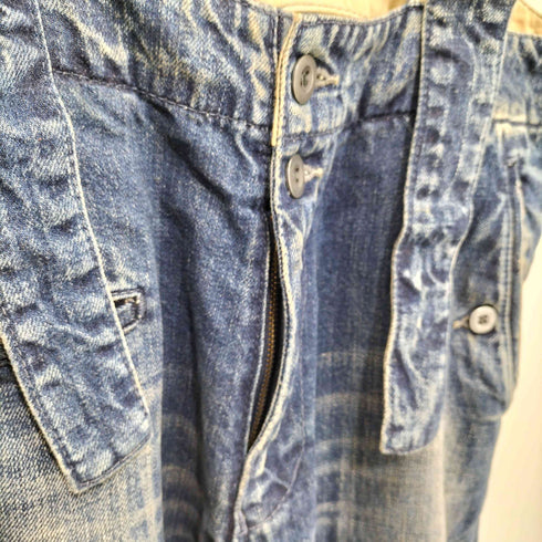 ジョンブル Johnbull デニム サロペット オーバーオール メンズ M