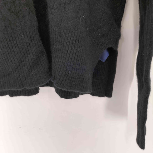 ポロラルフローレン POLO RALPH LAUREN 現行タグ ポニー無 カシミヤ混 メリノウール ケーブル編み ハイネック ニット セーター レディース import:M