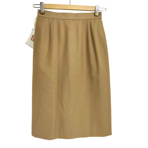 カルバンクライン CALVIN KLEIN ウール100 膝丈タイトスカート レディース W60 H88