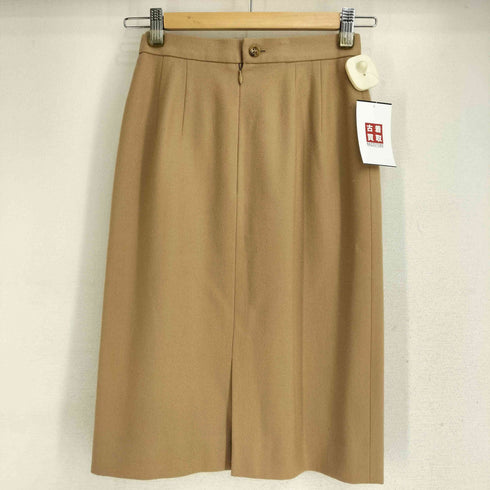 カルバンクライン CALVIN KLEIN ウール100 膝丈タイトスカート レディース W60 H88