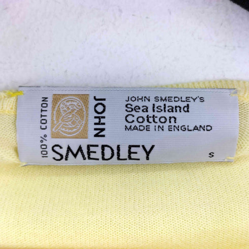 ジョンスメドレー JOHN SMEDLEY SEA ISLAND COTTON クルーネックニットソー カットソー レディース import:S
