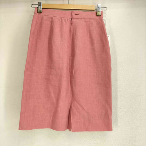 カルバンクライン CALVIN KLEIN リネン100 膝丈タイトスカート レディース W60 H88
