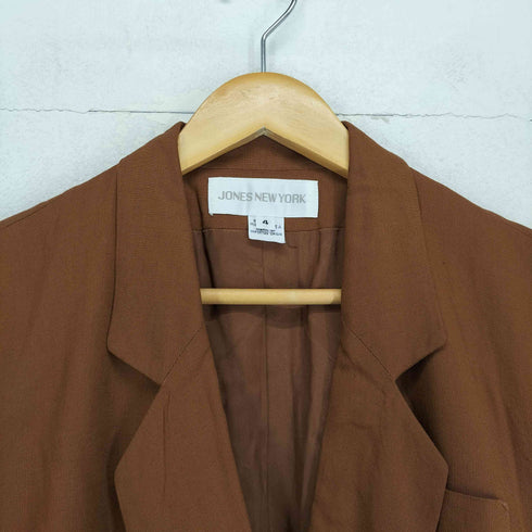 ジョーンズニューヨーク JONES NEW YORK ダブルブレストテーラードジャケット レディース US:4