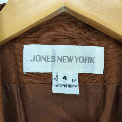 ジョーンズニューヨーク JONES NEW YORK ダブルブレストテーラードジャケット レディース US:4