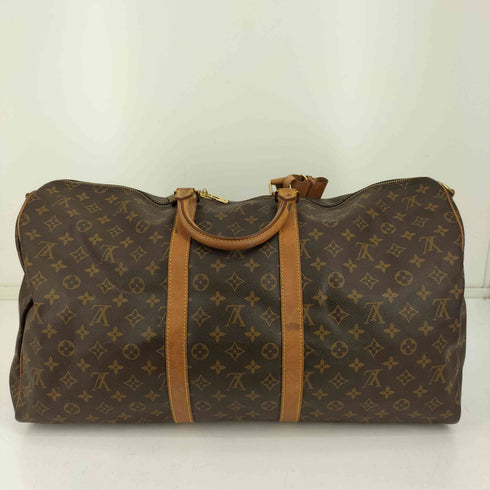 ルイヴィトン LOUIS VUITTON MONOGRAM KEEPALL 55 キーポル55 ボストン バック レディース