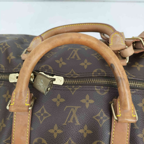 ルイヴィトン LOUIS VUITTON MONOGRAM KEEPALL 55 キーポル55 ボストン バック レディース