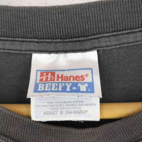ヘインズ Hanes 90-00s ライブハウス ロゴTシャツ メンズ import:S
