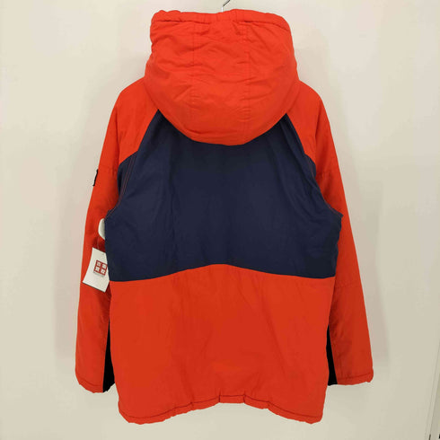 ノーティカ NAUTICA ロゴ刺繍 比翼 パテッドジャケット メンズ import:XL