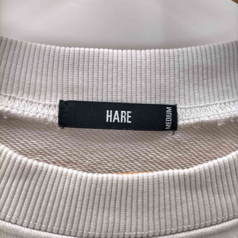 ハレ HARE 23AW ロゴ ビッグ ドルマン スウェット トレーナー メンズ import:M