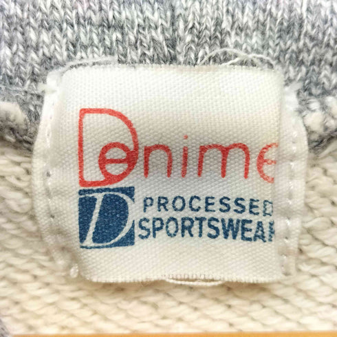 ドゥニーム Denime オリゾンティ期 フレンチテリー ジップ パーカー メンズ JPN:M