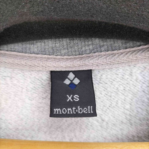 モンベル mont bell ロゴ刺繍 コットン スウェット レディース import:XS