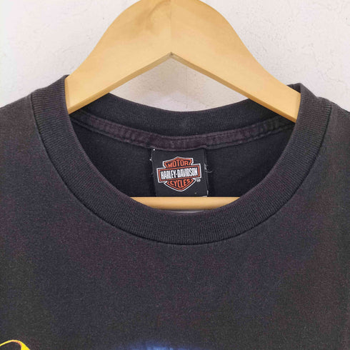 ハーレーダビッドソン HARLEY-DAVIDSON フレイムイーグル グラフィック 両面プリントTシャツ メンズ import:M