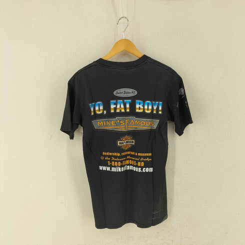 ハーレーダビッドソン HARLEY-DAVIDSON 00s GILDANボディ 両面プリントTシャツ メンズ import:S