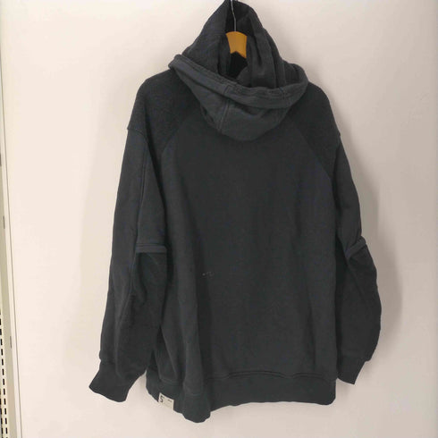 TENGO.5 Inside Out Heavyweight Hoodie インサイドアウト ヘビーウェイト ラグラン 忍者 フーディー パーカー メンズ FREE