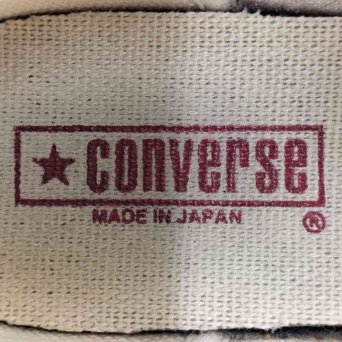 コンバース CONVERSE CANVAS ALL STAR J OX MADE IN JAPAN メンズ 7 1/2