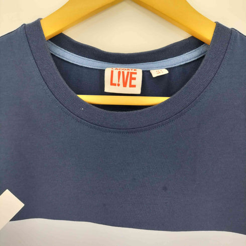 ラコステライブ Lacoste Live アートプリント クルーネック Tシャツプリント クルーネック Tシャツ メンズ import:L