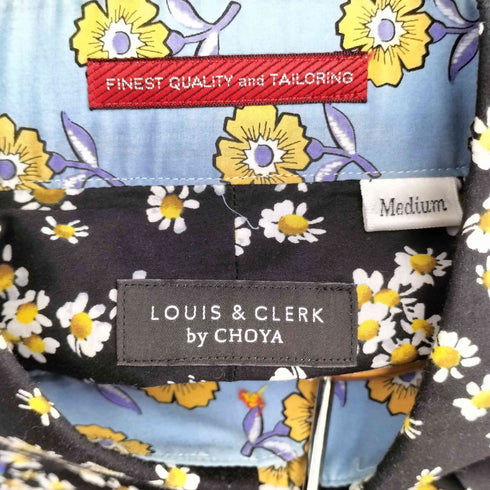 LOUIS&CLERK 花柄 L/S BDシャツ メンズ JPN:M