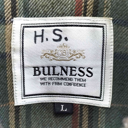 BULNESS 00S 比翼 ジップアップ チンストラップ ブルゾン メンズ import:L