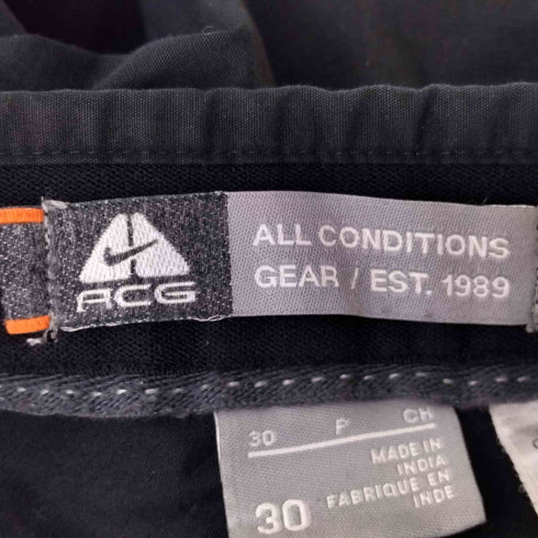 ナイキエーシージー NIKE ACG 00S コットンポリ トレイルパンツ メンズ 30