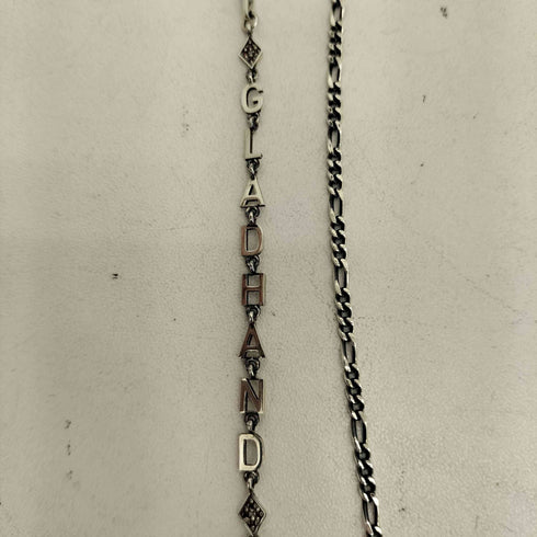 グラッドハンド GLADHAND JEWELRY LETTERS NECKLACE メンズ