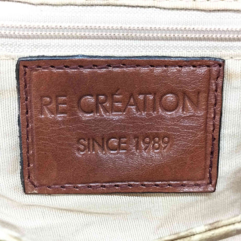 RE CREATION 本革 ハンドバッグ レディース