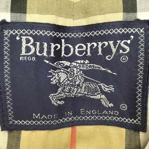 バーバリーズ BURBERRYS 裏ノヴァチェック ステンカラーコート メンズ