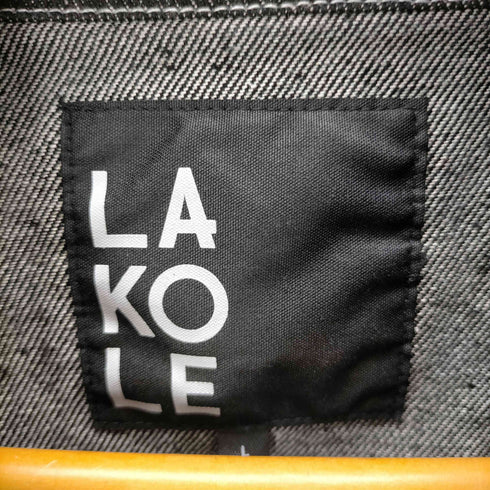 ラコレ LAKOLE デニム トラッカー ジャケット メンズ JPN:L