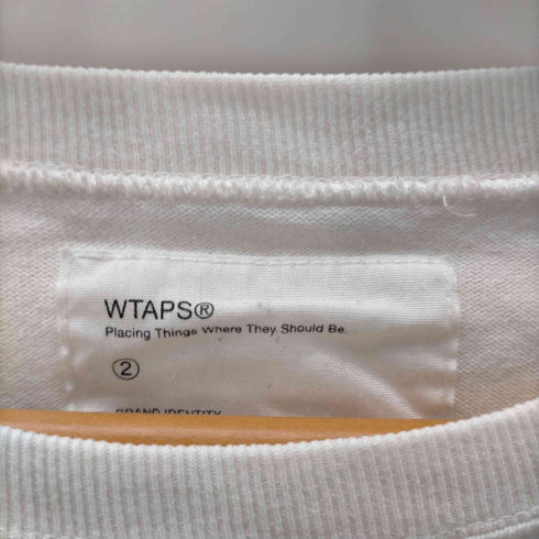 ダブルタップス WTAPS QB ロゴ ナンバリング フットボール 七分袖 カットソー Tシャツ メンズ JPN:2