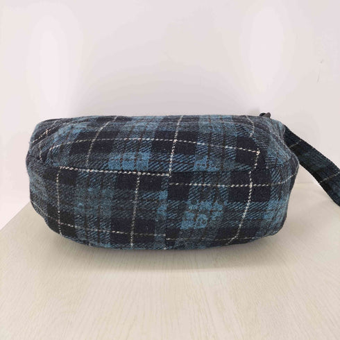 ハリスツイード Harris Tweed ウールチェックショルダーバッグ メンズ