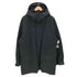 ランズエンド LANDS END 90-00S 裏地ネイティブボーダー 比翼 ダブルジップ フーデッド コート メンズ import:M