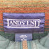 ランズエンド LANDS END 90-00S 裏地ネイティブボーダー 比翼 ダブルジップ フーデッド コート メンズ import:M