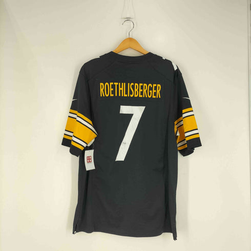ナイキ NIKE NFL ピッツバーグ・スティーラーズ ROETHLISBERGER 7 フットボールシャツ メンズ import:L