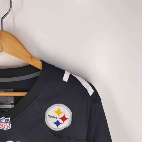 ナイキ NIKE NFL ピッツバーグ・スティーラーズ ROETHLISBERGER 7 フットボールシャツ メンズ import:L