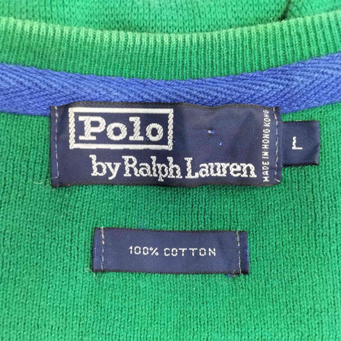 ポロバイラルフローレン Polo by RALPH LAUREN ロゴ刺繍 ニットベスト メンズ JPN:L