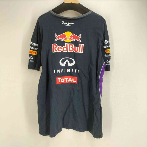 ペペジーンズロンドン PEPE JEANS LONDON OTL 両面プリント レーシング S/S Tシャツ メンズ XXXL