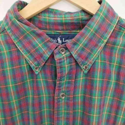 ラルフローレン RALPH LAUREN 90s CLASSIC FIT ポニー刺繍 ボタンダウンシャツ メンズ import:XL
