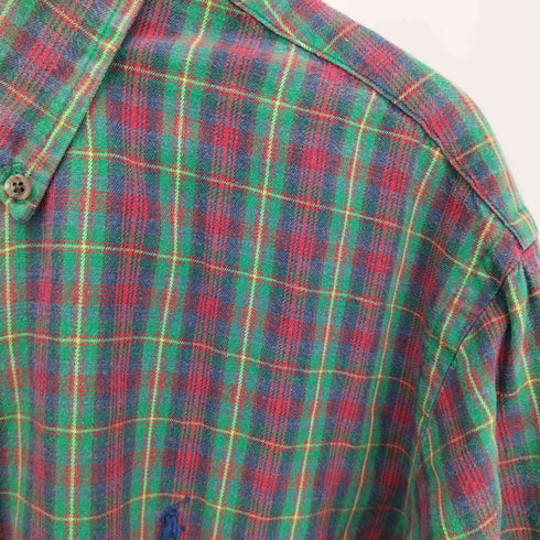 ラルフローレン RALPH LAUREN 90s CLASSIC FIT ポニー刺繍 ボタンダウンシャツ メンズ import:XL
