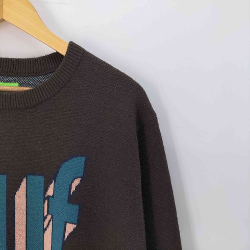 ハフ HUF BOOKEND CREW SWEATER メンズ import:L