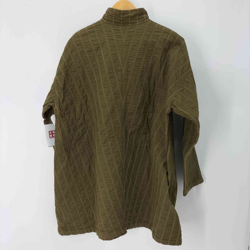 ヤッコマリカルド YACCO MARICARD デザイン刺繍 ロングシャツジャケット レディース バスト86-94 身長154-162