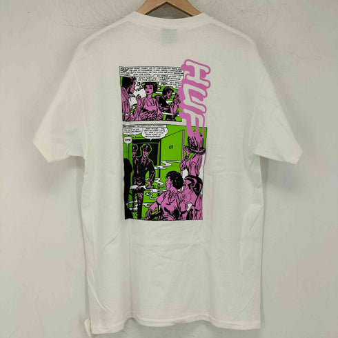 ハフ HUF POLICE RAID S/SL TEE HUF 両面プリント クルーネック Tシャツ メンズ import:L
