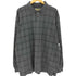 BASIC EQUIPMENT 00s チェック ロングスリーブ ポロシャツ メンズ import:XL