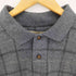 BASIC EQUIPMENT 00s チェック ロングスリーブ ポロシャツ メンズ import:XL