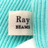 レイビームス Ray BEAMS スパンコール リブ リボン カーディガン レディース