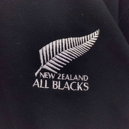 カンタベリーオブニュージーランド CANTERBURY OF NEW ZEALAND ALL BLACKS 刺繍ラガーシャツ メンズ S