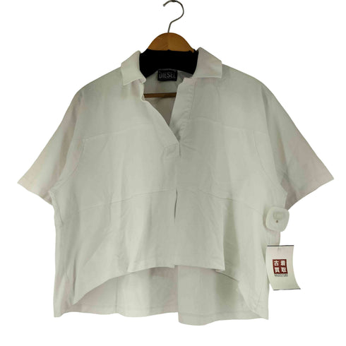 ディーゼル DIESEL クロップド ポロシャツ レディース import:S