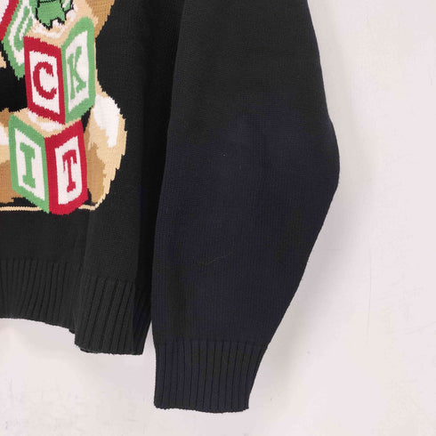 ハフ HUF 25AW gift bear intarsia sweater メンズ import:M