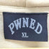パウンド PWNED フロント 刺繍ロゴ ジップアップパーカー メンズ import:XL