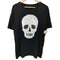 ザラマン ZARA MAN スパンコール スカル デザイン S/S Tシャツ メンズ import:M