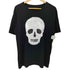 ザラマン ZARA MAN スパンコール スカル デザイン S/S Tシャツ メンズ import:M