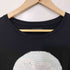 ザラマン ZARA MAN スパンコール スカル デザイン S/S Tシャツ メンズ import:M